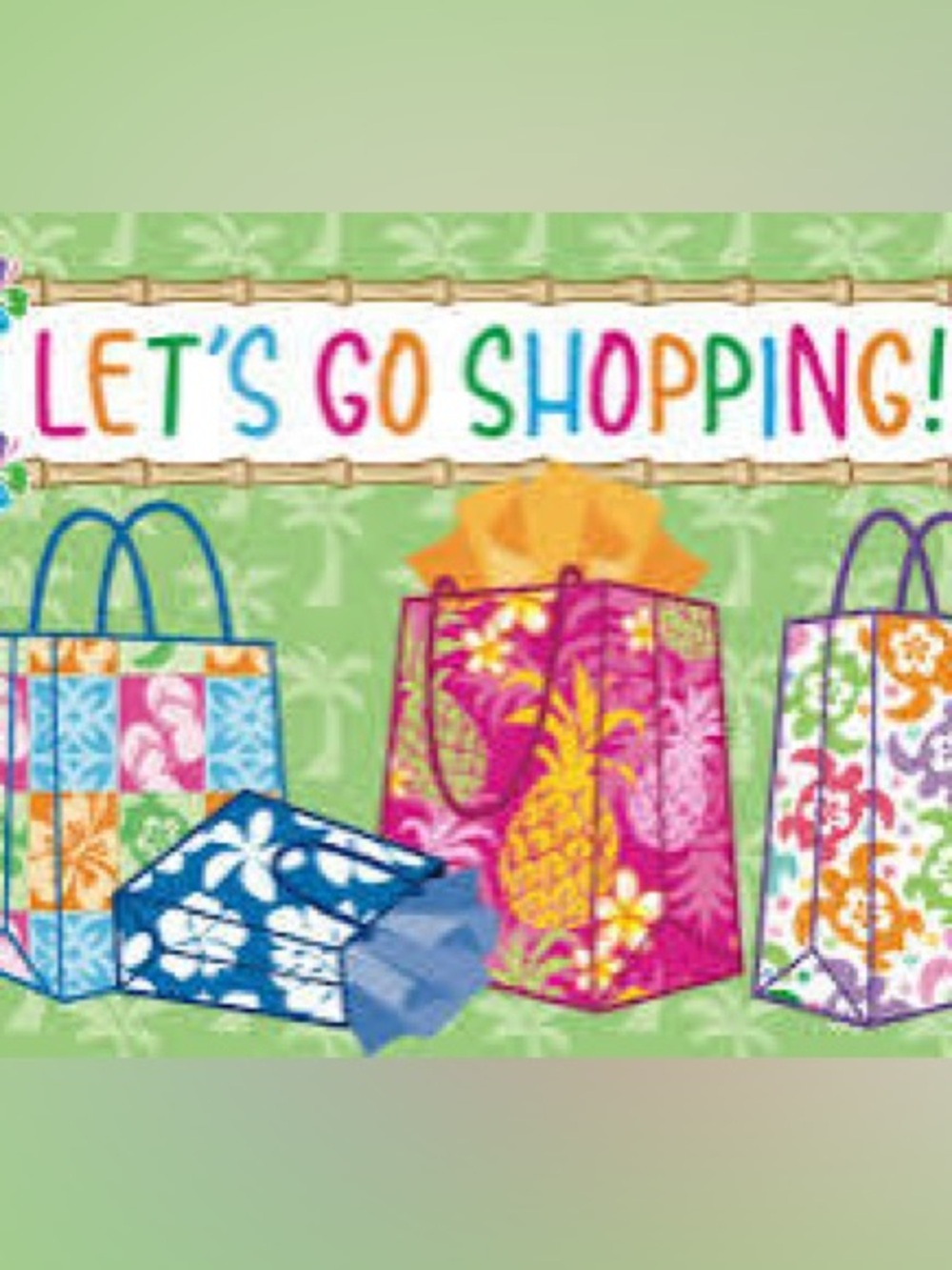 Let’s Go Shopping! Live show high end